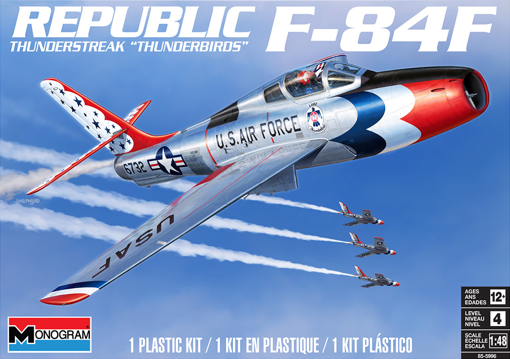 1/48　リパブリック F-84F サンダーストリーク "サンダーバーズ"