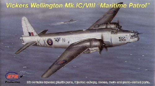 1/72 ビッカース ウェリントン Mk.IC/Ⅷ 対潜哨戒機