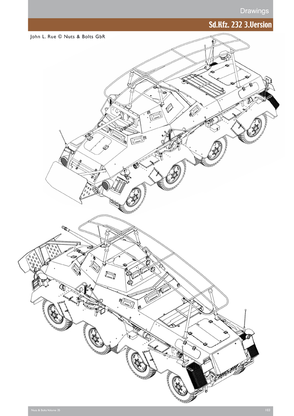 ビュッシングNAG社の重装甲車 Part.1:Sd.kfz.231/232 8輪重装甲車