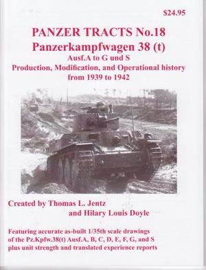 Panzerkampfwagon 38(t)Ausf.A to G and S