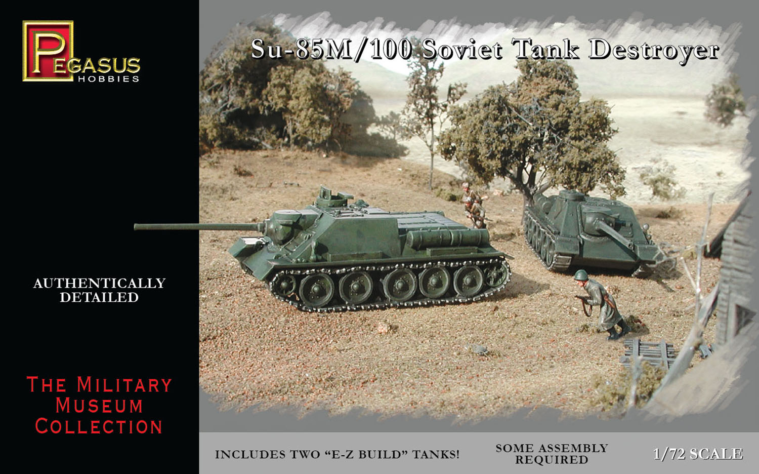 【予約する】 1/72 WW.II ソビエト軍 SU-85M/100 駆逐戦車( 2輌セット) 【予約する】 1/72 WW.II ソビエト軍 SU-85M/100 駆逐戦車( 2輌セット)
