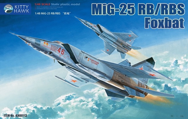 1/48 MiG-25 RB/RBS フォックスバット 1/48 MiG-25 RB/RBS フォックスバット