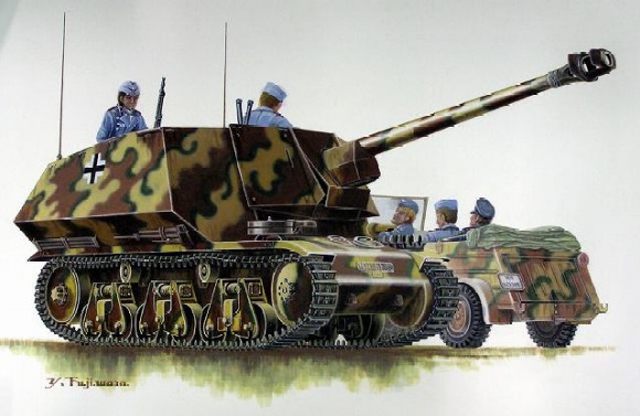 1/35　ドイツ陸軍 7.5cm Pak-40対戦車自走砲 H39(f)