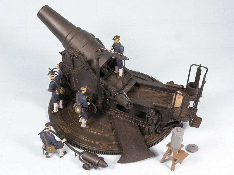 1/35　日本陸軍 二十八糎榴弾砲 （砲兵４体付） - ウインドウを閉じる