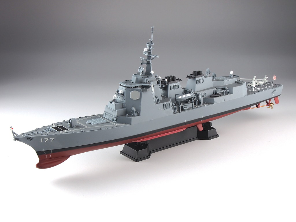 1/700 海上自衛隊 イージス護衛艦 DDG-177 あたご 新着艦標識デカール付