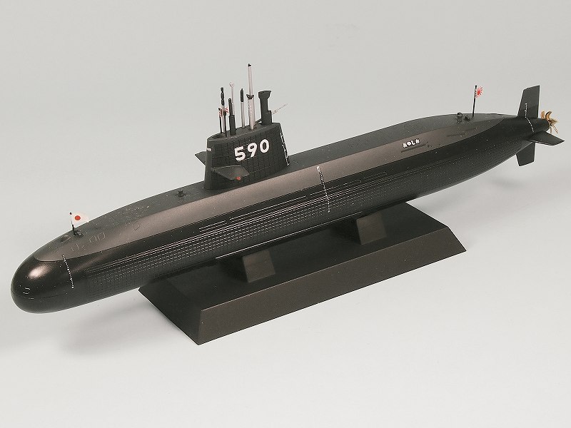 1/350　海上自衛隊 潜水艦 SS-590 おやしお
