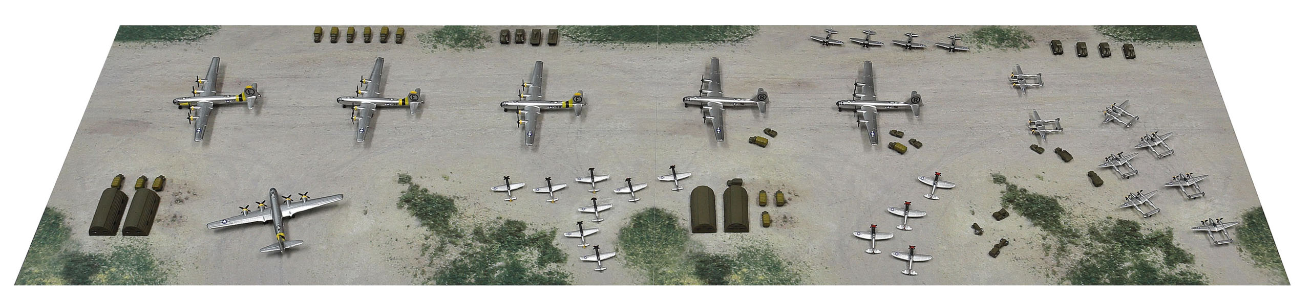 1/700 WWII アメリカ第20航空軍マリアナ諸島基地 1/700 WWII アメリカ第20航空軍マリアナ諸島基地