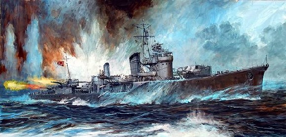 1/700　日本海軍朝潮型駆逐艦 朝潮 フルハル版