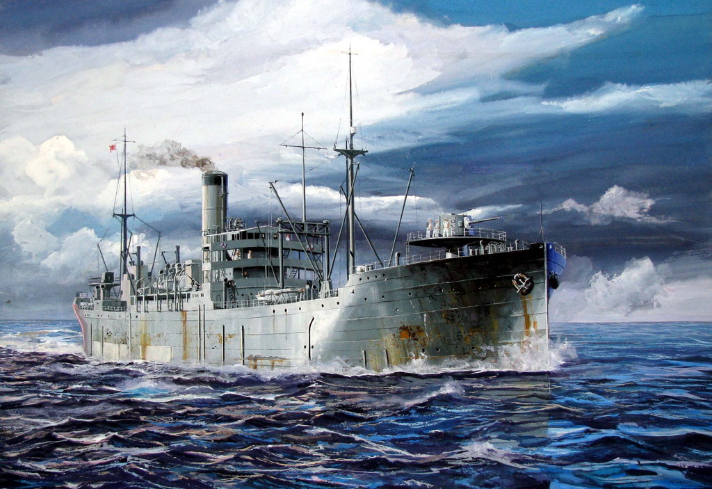 1/700 日本海軍 給糧艦 間宮1931年