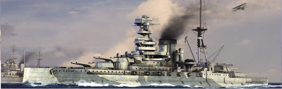 1/700 WWII 英国海軍 戦艦 バーラム 1941