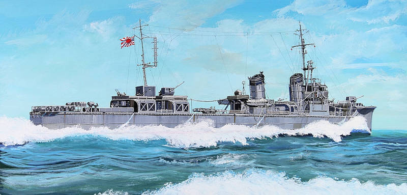 1/700 日本海軍 神風型駆逐艦 夕凪 1944