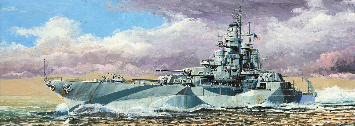 1/700 米国海軍 戦艦 ウェスト･ヴァージニア 1945