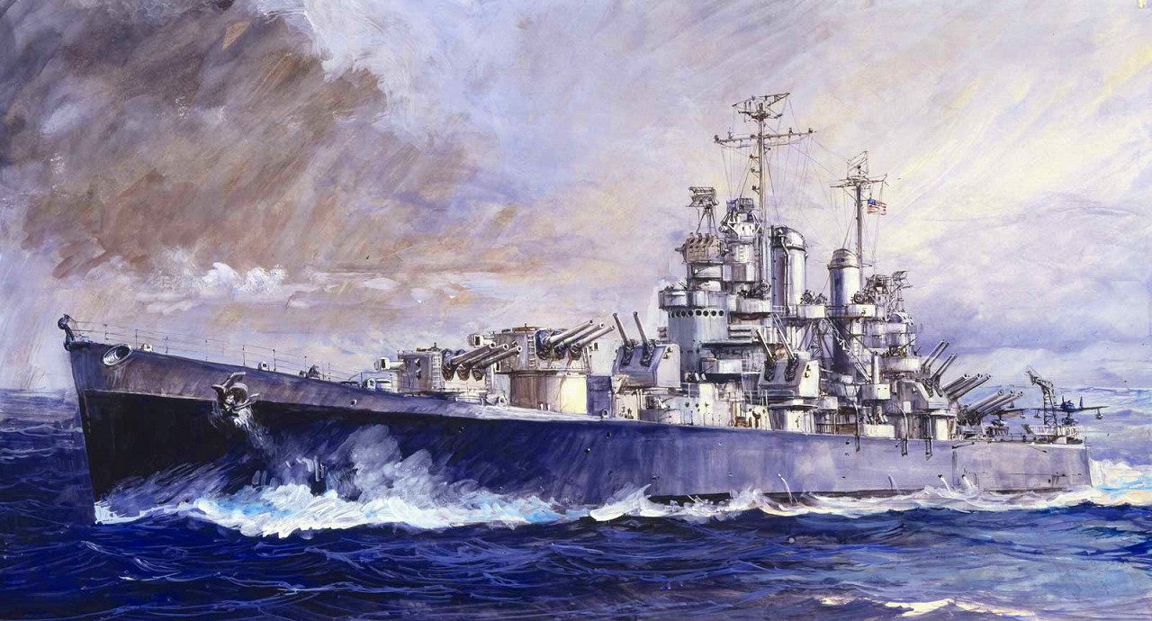 1/700 WWIIアメリカ海軍軽巡洋艦 CL-55 クリーブランド - ウインドウを閉じる