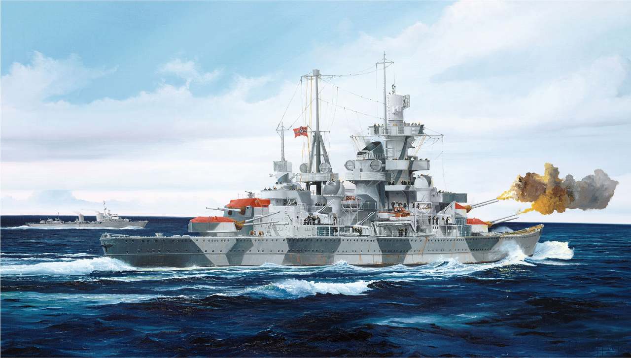 1/700 独海軍 重巡洋艦 アドミラル・ヒッパー 1941