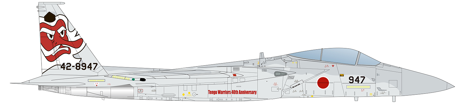 1/72 航空自衛隊 F-15J イーグル 第304飛行隊 創設40周年記念塗装機 "テング・ウォーリアーズ"