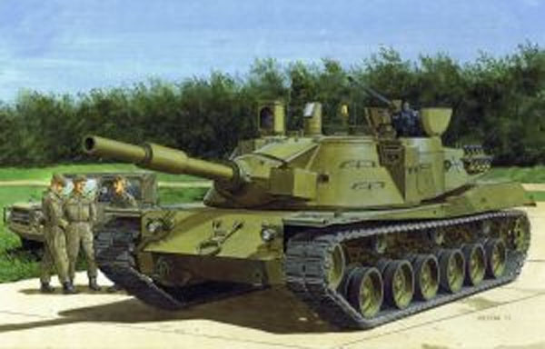1/35 アメリカ/西ドイツ MBT-70(Kpz.70)試作戦車 - ウインドウを閉じる