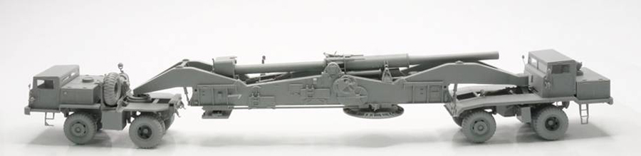 1/72 アメリカ陸軍 M65 アトミック・キャノン 280mm カノン砲 - ウインドウを閉じる