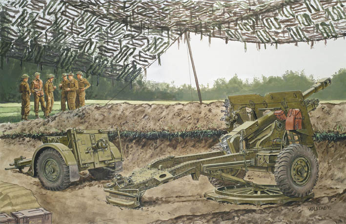 1/35 WW.II イギリス軍 25ポンド砲 Mk.II w/リンバー　ヨーロッパ戦線
