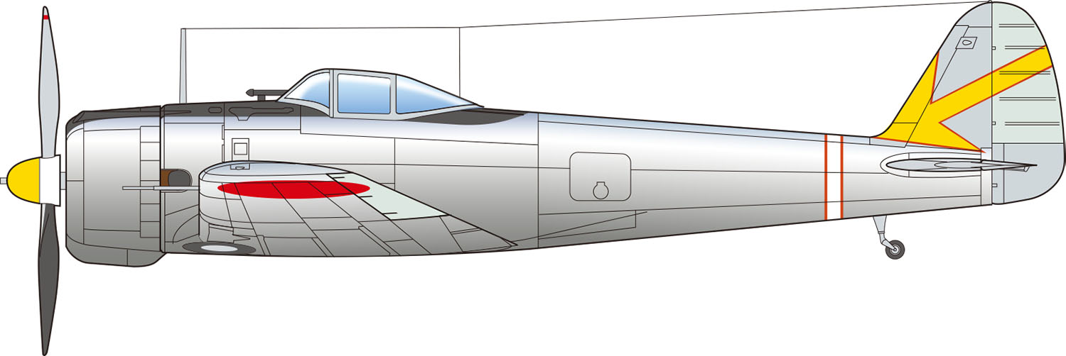 1/144 陸軍一式戦闘機 隼I型 "銀翼の隼"