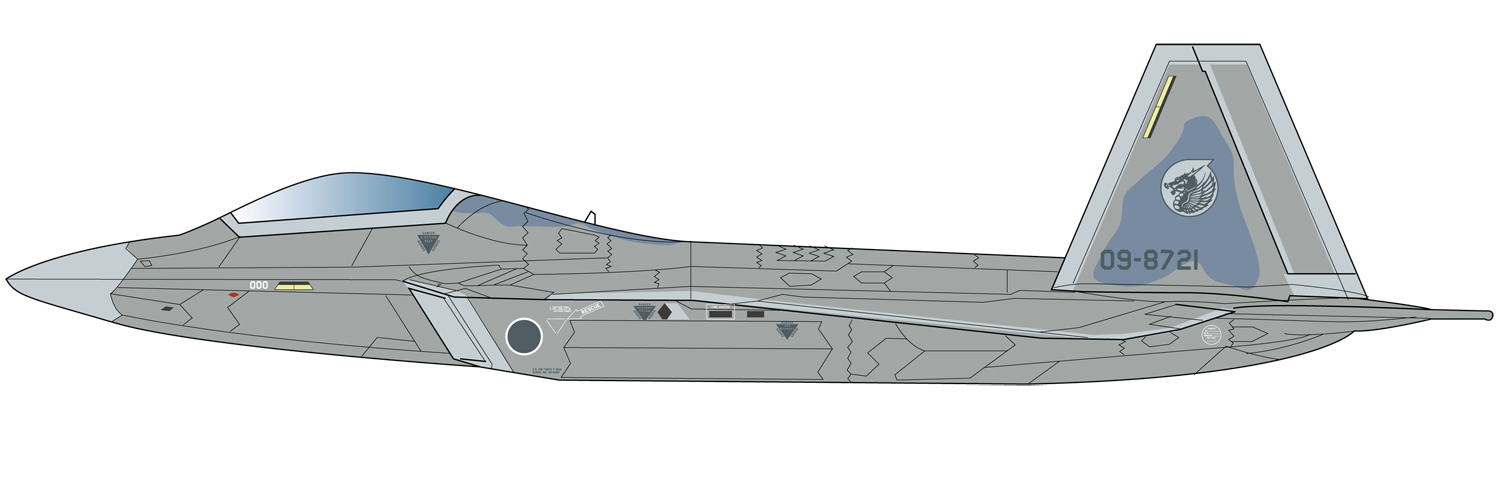 1/144 F-22A ラプター "航空自衛隊 主力戦闘機 仕様"
