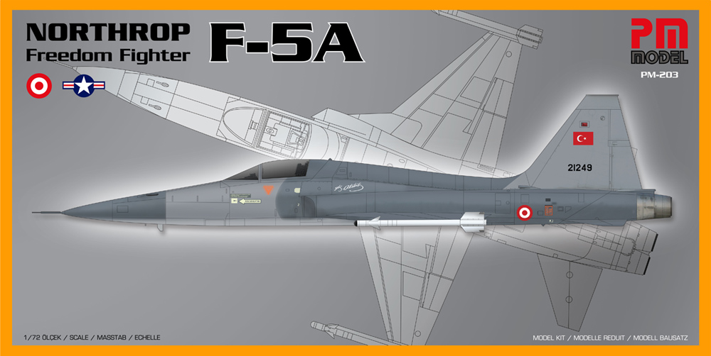 1/72 ノースロップ F-5A フリーダムファイター