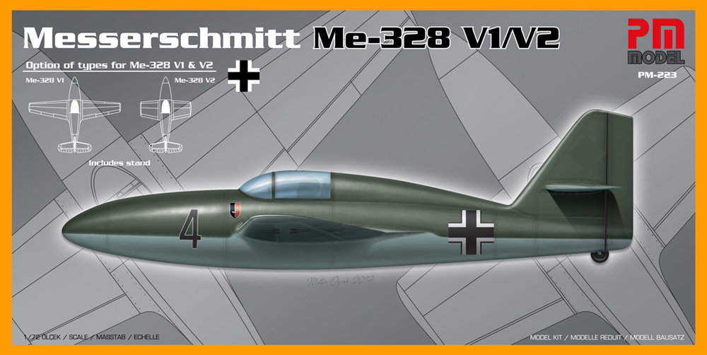 1/72 メッサーシュミット Me-328 V1/V2
