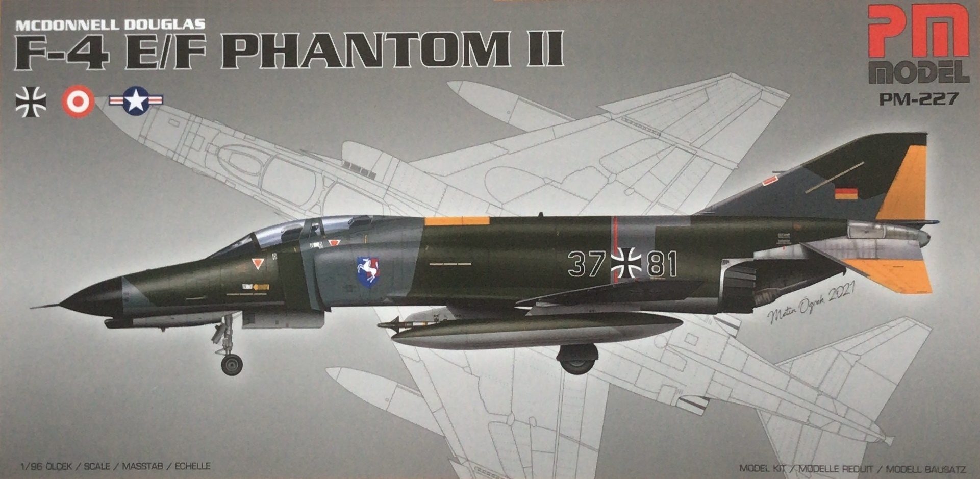 1/96 マクドネル・ダグラス F-4E/F ファントムⅡ