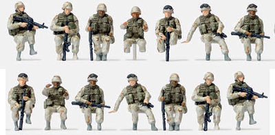 【予約する】 現用米陸軍車両ドライバー&乗車兵士14体 【予約する】 現用米陸軍車両ドライバー&乗車兵士14体