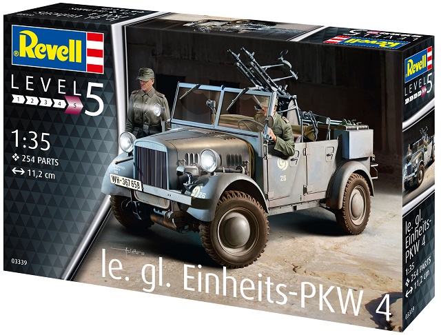 1/35　ドイツ Einheits-PKW Kfz.4 軽四輪駆動対空車両