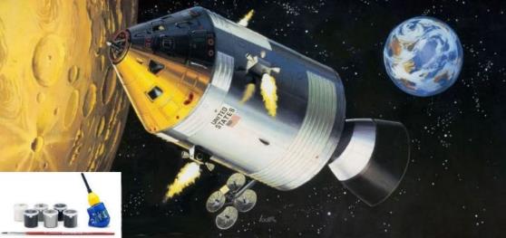 【予約する】 1/32 アポロ 11 宇宙船 w/インテリア 【予約する】 1/32 アポロ 11 宇宙船 w/インテリア