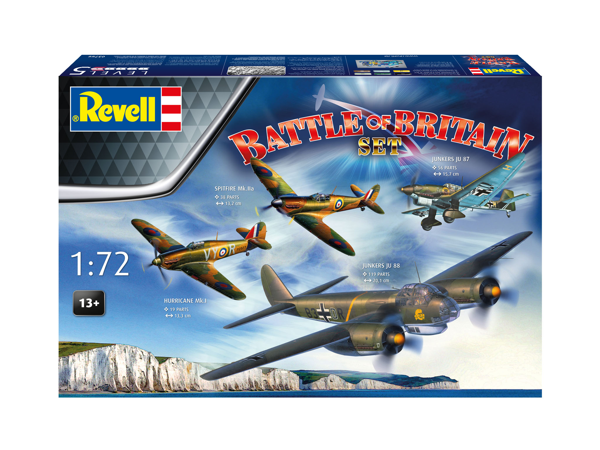 1/72 バトル・オブ・ブリテン85周年記念4機セット 1/72 バトル・オブ・ブリテン85周年記念4機セット