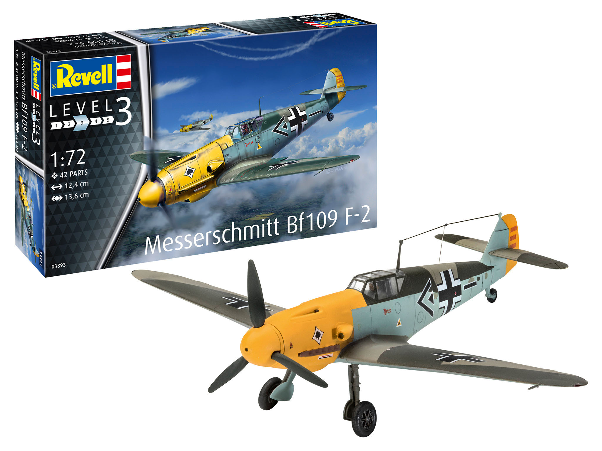 1/72　メッサーシュミット Bf109 F-2