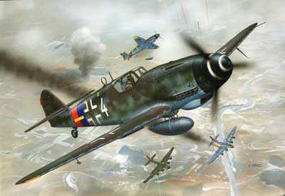 1/72　メッサーシュミット Bf109G-10