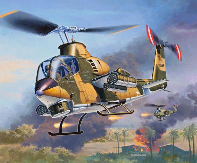 【予約する】 1/100 ベル AH-1G コブラ 【予約する】 1/100 ベル AH-1G コブラ