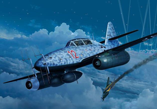 1/32 メッサーシュミット Me262B-1 夜間戦闘機 1/32 メッサーシュミット Me262B-1 夜間戦闘機