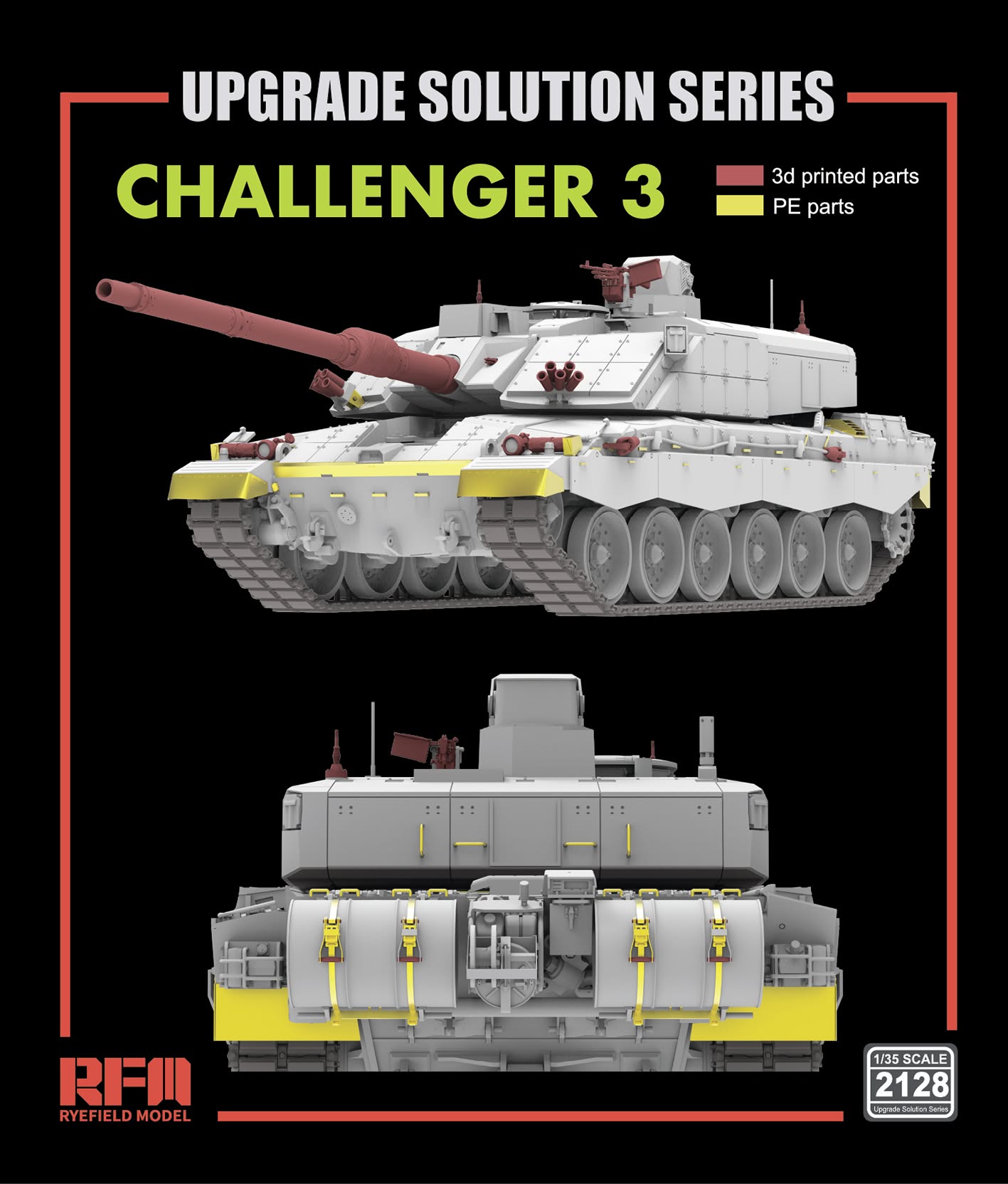 【予約する】 1/35 チャレンジャー3用グレードアップパーツセット 【予約する】 1/35 チャレンジャー3用グレードアップパーツセット