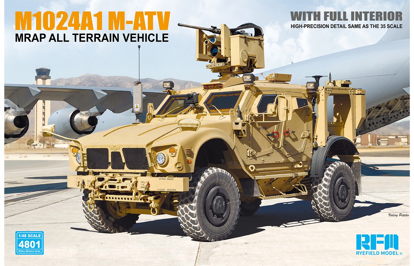 1/48 M1240A1 M-ATV MRAP w/フルインテリア