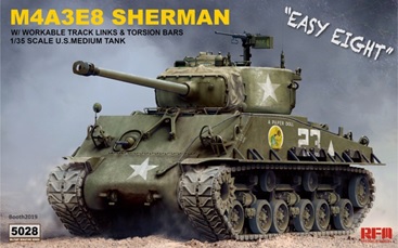 1/35 M4A3E8 シャーマン中戦車 ｢イージーエイト｣w/可動式履帯