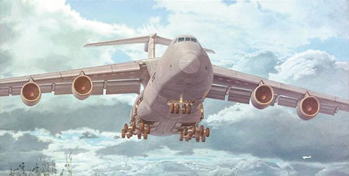 1/144　米・ロッキードC-5M近代改装型スーパーギャラクシー戦略輸送機 - ウインドウを閉じる