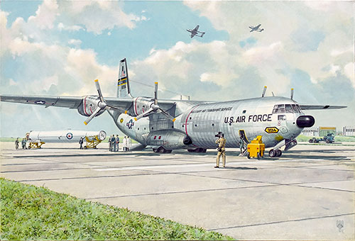 1/144 米・ダグラスC-133大型輸送機+PGM-17ソー中距離ミサイル 1/144 米・ダグラスC-133大型輸送機+PGM-17ソー中距離ミサイル