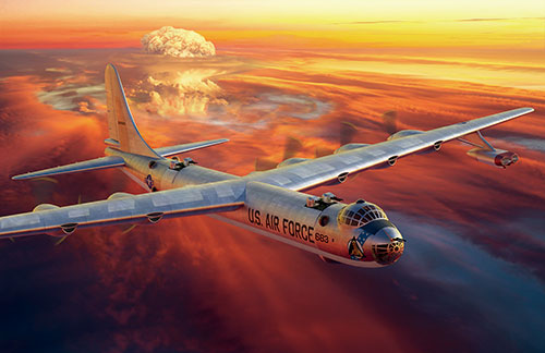 1/144 米・B-36Dピースメーカー戦略爆撃機・増加JETエンジン型 