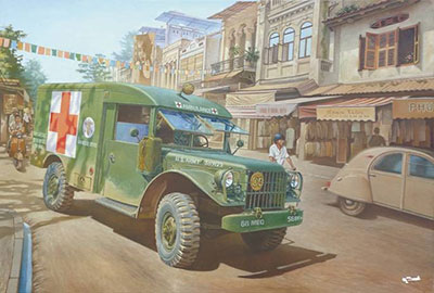 1/35　米・ダッジM43野戦救急車・四輪駆動1950－60年 - ウインドウを閉じる