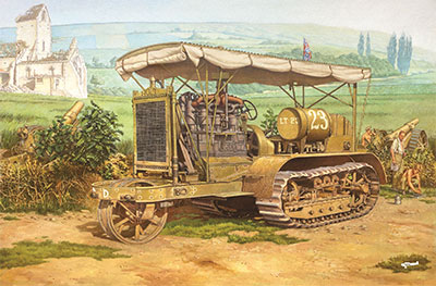 1/35　米・ホルト75型砲兵牽引トラクター・WW-1