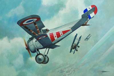 1/72　仏・ニューポール24bis複葉単発戦闘機1917・WW-I