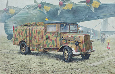 1/72　独・オペルブリッツKfz．385燃料輸送トラック