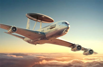 1/144 米・E-3セントリー早期警戒管制型 1/144 米・E-3セントリー早期警戒管制型