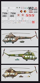1/48　ミルMi-2ヘリコプター攻撃型タイプ