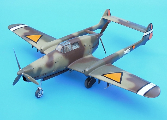 1/48 フォッカーD-XXIII　オランダ 双発戦闘機