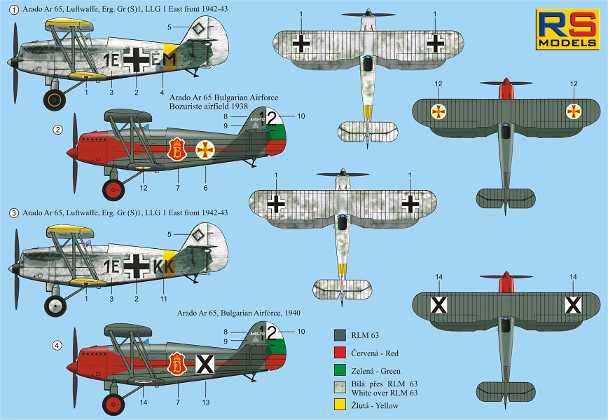 1/72　Arado 65 Luftwaffe Schlepper