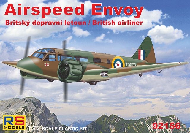 1/72　Airspeed Envoy Cheetah (new version)